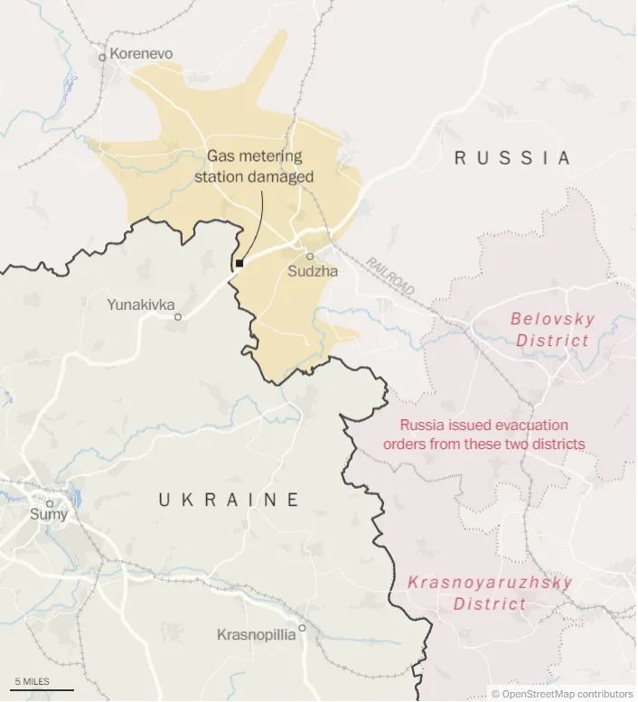 Українське вторгнення в Росію.